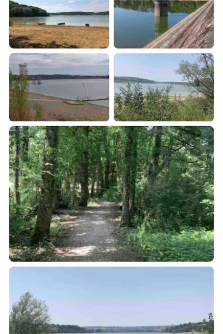Maison Cadre Paisible Face Au Lac Peigney Εξωτερικό φωτογραφία